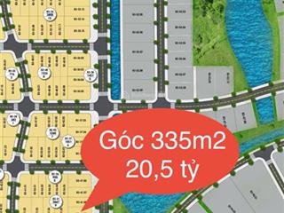 Siêu phẩm góc trục bắc nam  trung tâm biệt thự 332m2 nhỉnh 20 tỷ