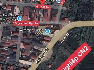 Cần bán 99m2 thôn đạc tài mai đình sóc sơn hà nội.