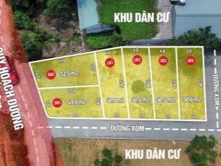 Chính chủ em bán lô1,3x tỷ 48,5đất full thổ cư , sẵn sổ đỏ đường ô tô đỗ cửa. 0967 594 ***