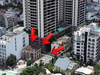 Siêu vị trí 3 mt ngay quốc hương  q2  dt 27x37m  ctxd cao tầng  giá 190 tỷ