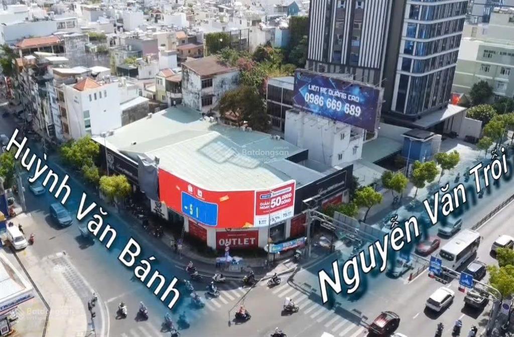 Bán đất 2mt nguyễn văn trỗi phú nhuận dt 23x44m gp 3 hầm 14 tầng 800 tỷ
