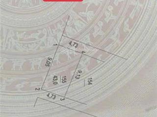 Bán đất nền 43m2 tại xã văn tự, thường tín, hà nội, giá ưu đãi 36,5 triệu / m2