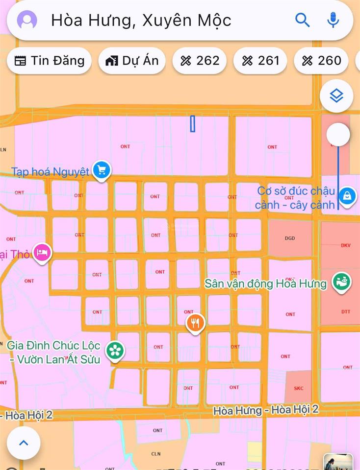 Đất rẻ lại full thổ cư hoà hưng  xuyên mộc  brvt (hoà hội  tp. hcm)