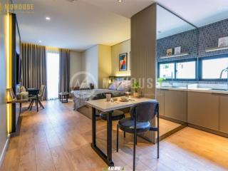 Căn hộ cao cấp 1pn/studio ngay trung tâm thảo điền, decor sang trọng, ngay ga metro thảo điền