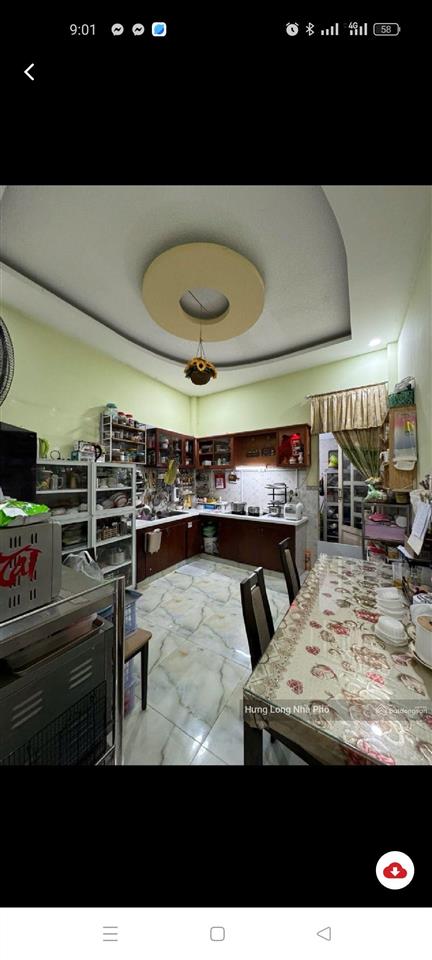 Nhà 4t  mới đẹp  gần chợ nhị thiên đường  bến xe quận 8  dt 60m2  giá nhỉnh 6 tỷ.