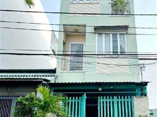 Nhà mặt tiền 88m2, ngang 4m, 4 tầng, trung tâm quận 8, sổ riêng, hoàn công đủ.