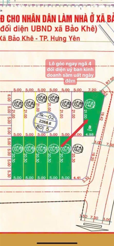 Bán gấp đất nền trung tâm phường sơn nam tỉnh hưng yên đẹp nhiều tiện ích tiềm năng lớn