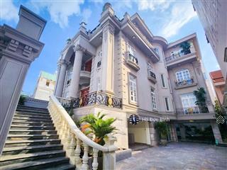 Bán nhà quận 7 kiều đàm 556,6m2 nhỉnh 70 tỷ, dinh thự đẳng cấp nghệ sĩ thang máy hồ bơi