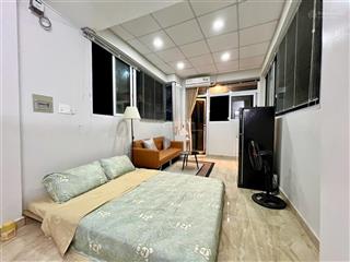 Cho thuê studio ban công full nội thất quận 4 gần đh nguyễn tất thành
