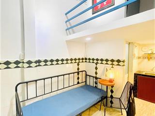 Cho thuê phòng gác thoáng mát full nội thất quận 4 đh nguyễn tất thành