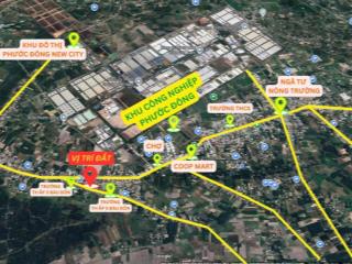 Đất full thổ cư gần kcn phước đông 560 triệu