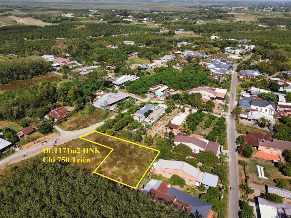 750 triệu 1.117m² gần kcn hiệp thạnh, đất phủ hồng