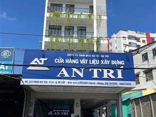 Giảm giá cực mạnh! cn 140m2 góc 2mt phan huy ích, gò vấp, nhà 5 tầng, nở hậu chỉ 37 tỷ