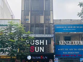 Bán nhà 5 tầng mt nguyễn thái bình q1, 88m² cn, hđ thuê 70tr/tháng giá 35 tỷ tl