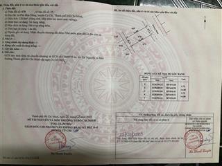 Bán đất tại lý thị chừng, phú hòa đông, củ chi, 1,2 tỷ, 80m2