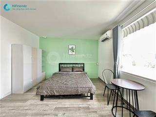 Cho thuê phòng studio ban công full nội thất gần the vista an phú, quận 2