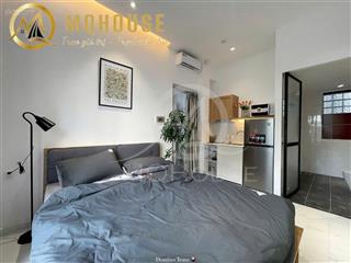 Trống sẵn căn hộ studio thiết kế xinh lung linh  ban công cạnh giường ngủ ngắm view cực chill