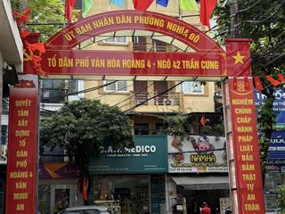 Siêu phẩm lô góc ô tô vào nhà mặt tiền 12m trần cung  hoàng quốc việt