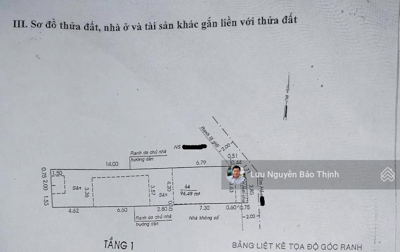 Bán nhà c4 gần 100m2, p. 9, q. tb, giá chỉ 85 tr/m2