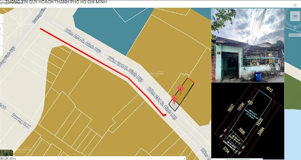 Nhà bán hẻm ô tô số 254 / 13 dương đình hội, giá căn hộ, gần metro số 1, p tăng nhơn phú b, tphcm