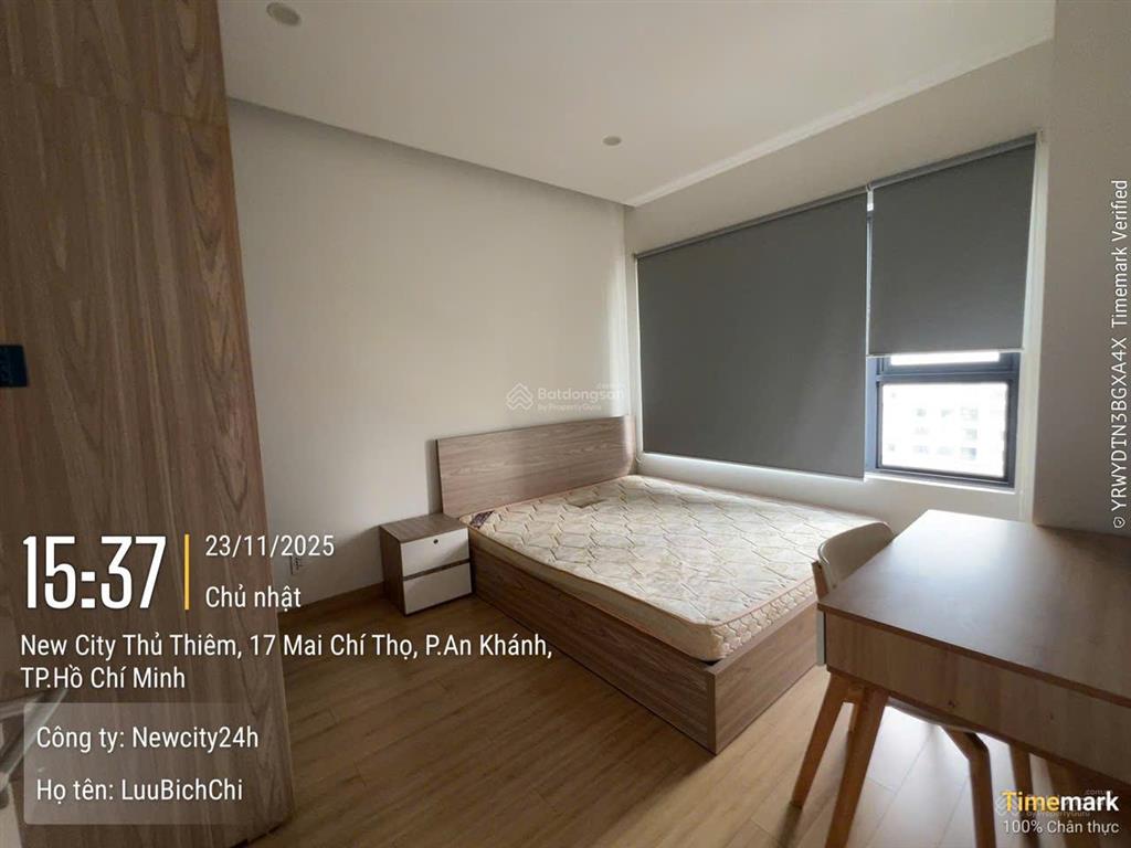 New city thủ thiêm  cho thuê căn góc 61m2 full nội thất dọn vào ở ngay