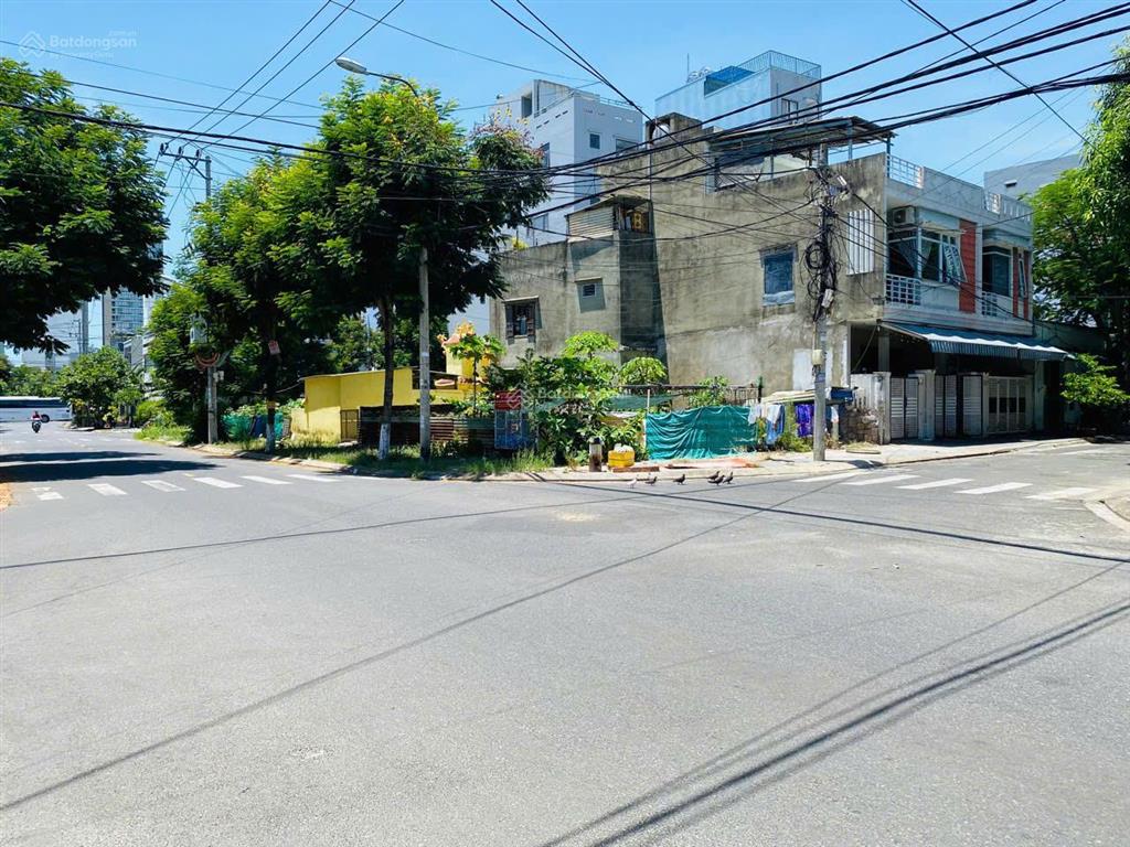 Bán lô góc 2 mặt tiền gần biển sơn trà đà nẵng. góc đường nguyễn đức an & phước trường 16