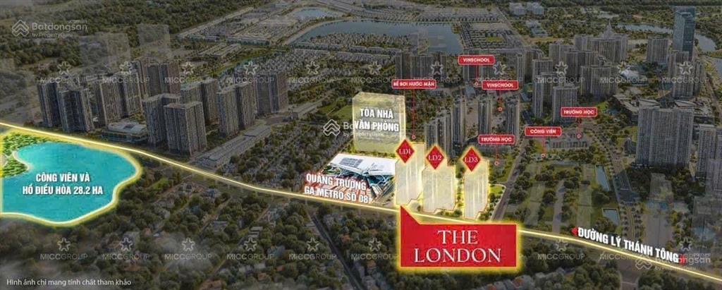 1,8x tỷ bán cắt lỗ rẻ nhất toà london. studio 29.2 m2 toà ld1 tầng trung