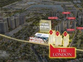 1,8x tỷ bán cắt lỗ rẻ nhất toà london. studio 29.2 m2 toà ld1 tầng trung