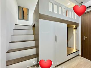Căn hộ duplex thiết kế hiện đại  full nội thất  máy giặt riêng  ngay ngã tư bảy hiền.