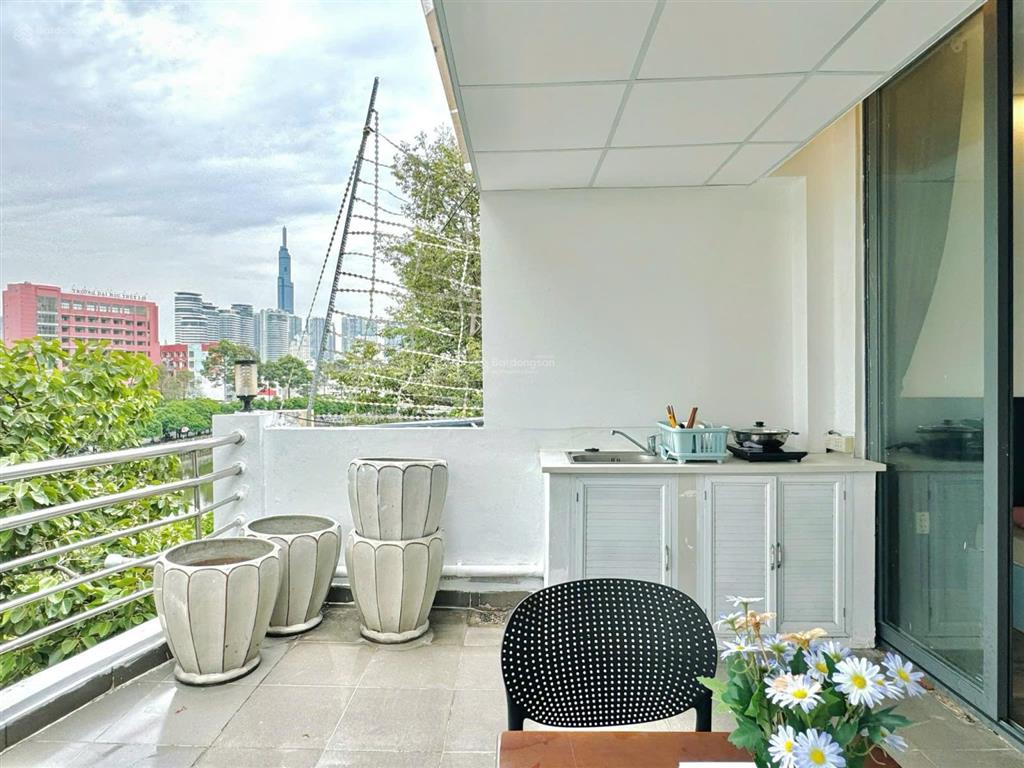 Căn hộ 1pn view cây xanh mgr đường hoàng sa gần cầu thị nghè, đài truyền hình, chợ đa kao quận 1