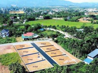 Bán đất 217m hòa sơn mt 13m sẵn sổ đỏ đường ô tô giá tốt!