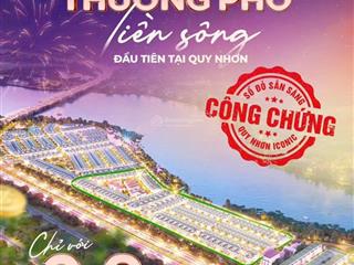 Đất nền sổ đỏ mặt tiền đường quốc lộ 19  giáp khu du lịch, sân bay phù cát  giá chỉ 32tr/m2