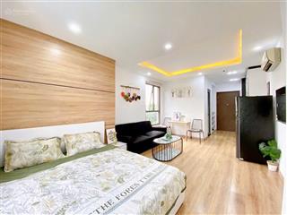 Vào ở ngay căn góc 35m2 đầy đủ nội thất y hình , toà garden gate khu sân bay