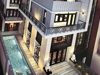 Biệt thự mặt tiền đường số 12, trường thọ  305m2  4 tầng  giá 45 tỷ