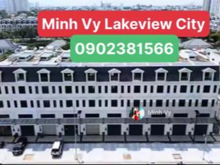 Chỉ 25 tỷ sở hữu shop song hành lakeview city hoàn thiện có thang máy mặt đường kinh doanh sầm uất
