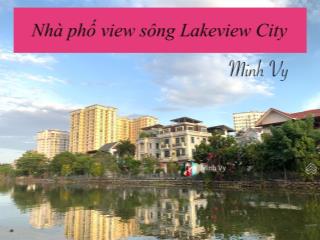Nhà phố 7x20m trực diện sông lakeview city chỉ 22,2 tỷ