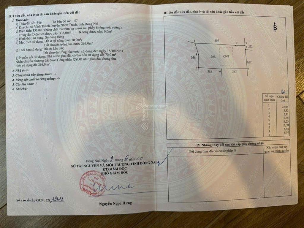 8 thửa đất liền nhau, mặt tiền đường ôtô 1 sẹc cách hùng vương 200m. có thổ cư từng thửa. 6tr/m2