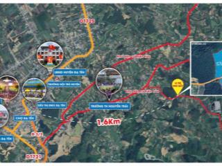 Bán lỗ 1,85ha đất mặt tiền 146m ngang đường oto cách trung tâm thị trấn đạ tẻ 1,6km đã tách 6 sổ