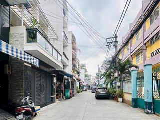 Bán nhà tân bình  81m2, sát mt hồng lạc, 7.1 tỷ  3 tầng, ngang 5.2m, hẻm 5m, vuông