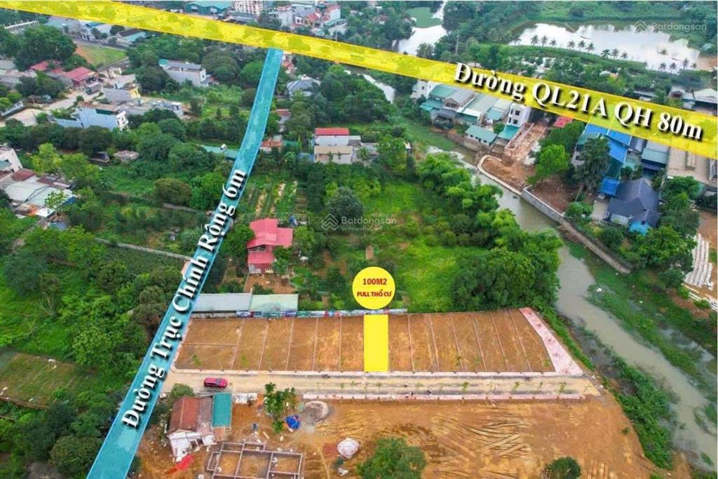 Bán 100m2 đất view hồ, đường ô tô tránh