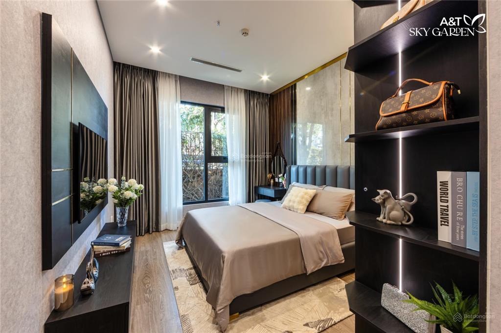 Căn hộ 2pn  2wc 74m2 view sông trực diện a&t sky garden 2,65 tỷ/căn,  ngay em thoại pkd cđt