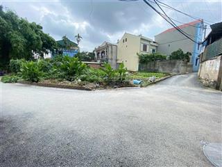 Bán 91m2 đất tại việt hùng, đông anh, lô góc 2 mặt tiền, đường ô tô tránh, gần hồ