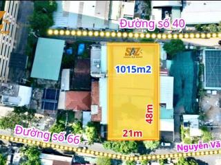 Cần bán gấp  đất 2 mặt tiền đẹp đường nguyễn văn hưởng, thảo điền  q2