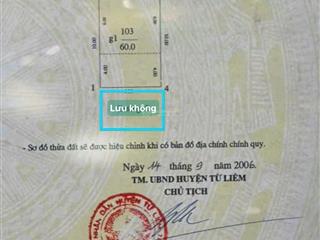 Bán đất tại cổ nhuế, 15,8tỷ, 84 m2, giá tốt xây toà kinh doanh đẹp, gần nhiều trường đh, ô tô tránh