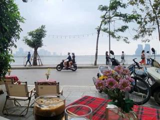 Bán nhà mặt phố nhật chiêu, tây hồ, 64,8 tỷ, 83,5m2, mặt tiền 6m, view trọn hồ tây 500ha