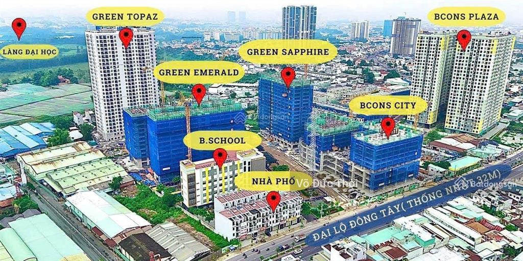 Cần bán căn 2pn 2wc bcons plaza hướng đông nam giá 1.8 tỷ bao sang tên sổ hồng