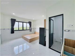 Cho thuê studio full nội thất  cửa sổ trời thoáng mát ngay nơ trang long  bình thạnh