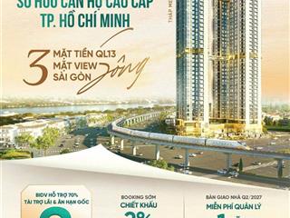 Căn hộ the emerald 68 mặt tiền quốc lộ 13, suất nội bộ 3 căn view đẹp chiết khấu khủng