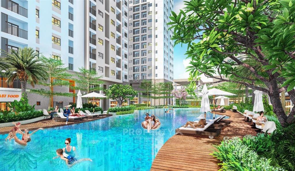 Chính chủ bán lỗ căn c. 05.01 new galaxy làng đại học, view trực diện hồ bơi cực đẹp, đã trả 1,1 tỷ