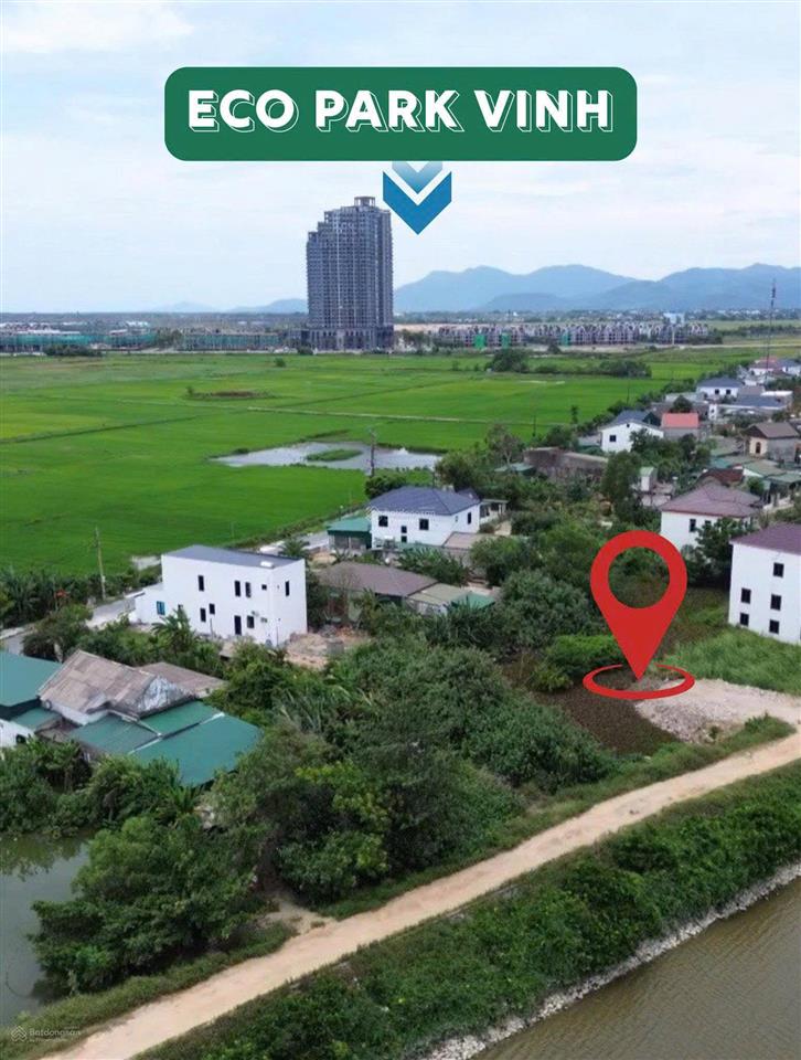 Đất đấu giá cạnh ecopark vinh, giá chỉ bằng căn chung cư